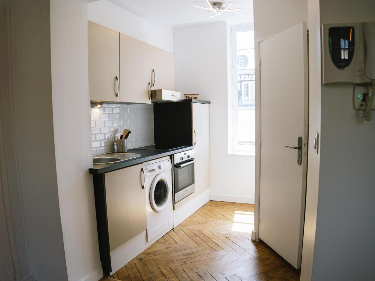 Appartamento Superbe T2 Avec Vue Sur Cour - Rouen Centre Esterno foto